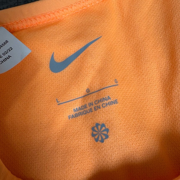 Nike Women's Bold Orange One-Piece Swimsuit - Picture 5 of 5